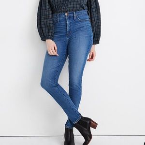 Madewell high rise skinny jeans